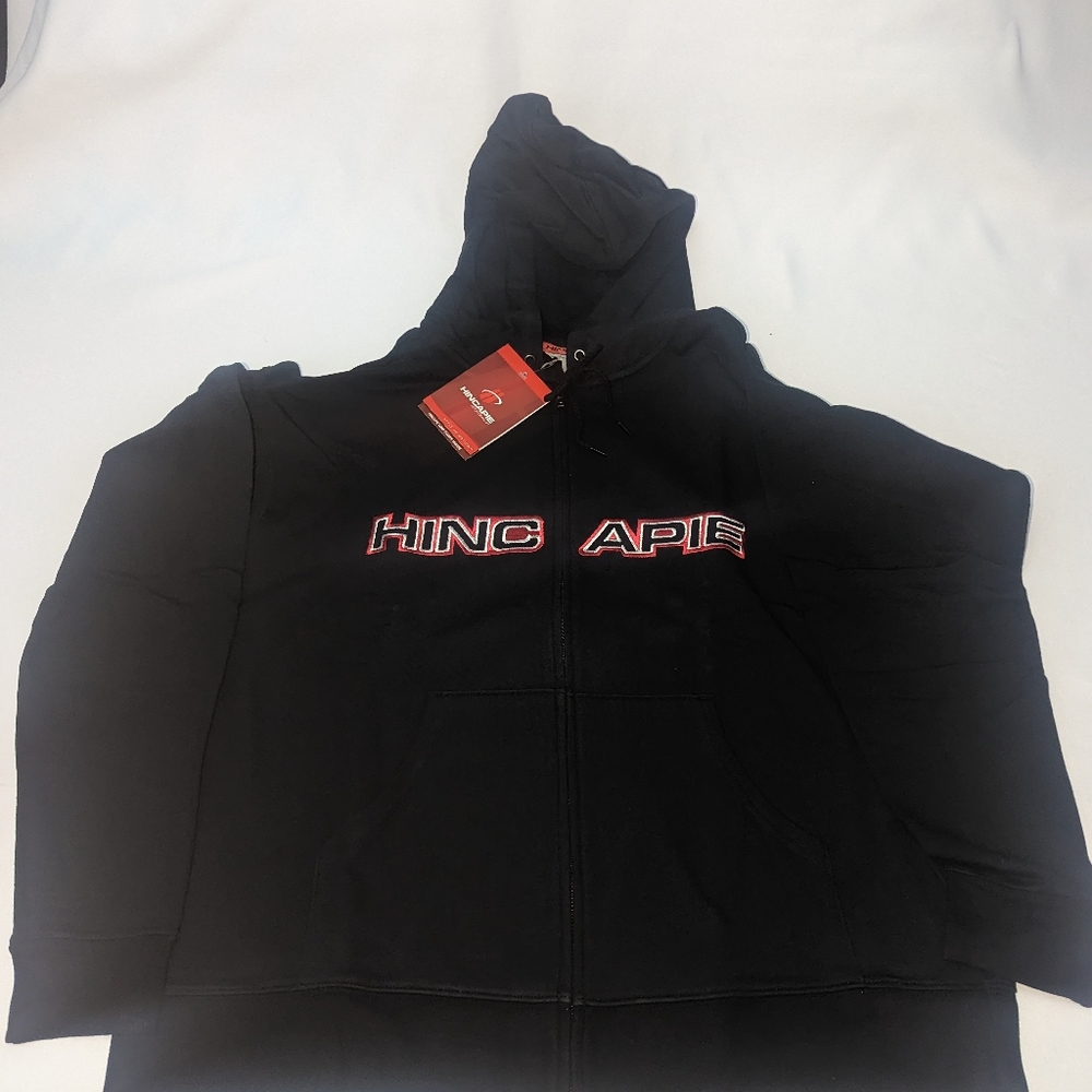 Hincapie Size Large Cycling L/S Sportswear Hoodie Hood Jacket USA CA MSRP $80 BN